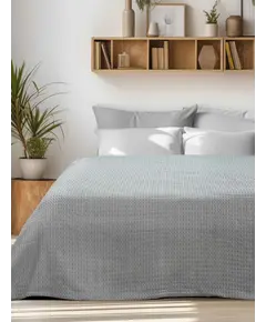 Κουβέρτα Πικέ PIKONA GREY