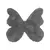 Παιδικό Χαλί DARK GREY SHADE BUTTERFLY 