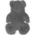 Παιδικό Χαλί DARK GREY SHADE TEDDY BEAR 