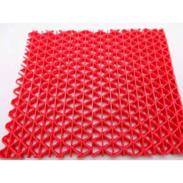Αντιλιοσθητικό δάπεδο για πισίνα PVC Zig Zag Red