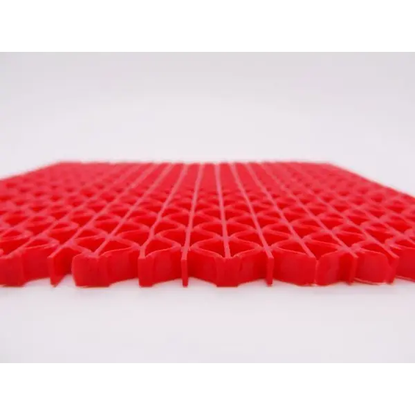 Αντιλιοσθητικό δάπεδο για πισίνα PVC Zig Zag Red
