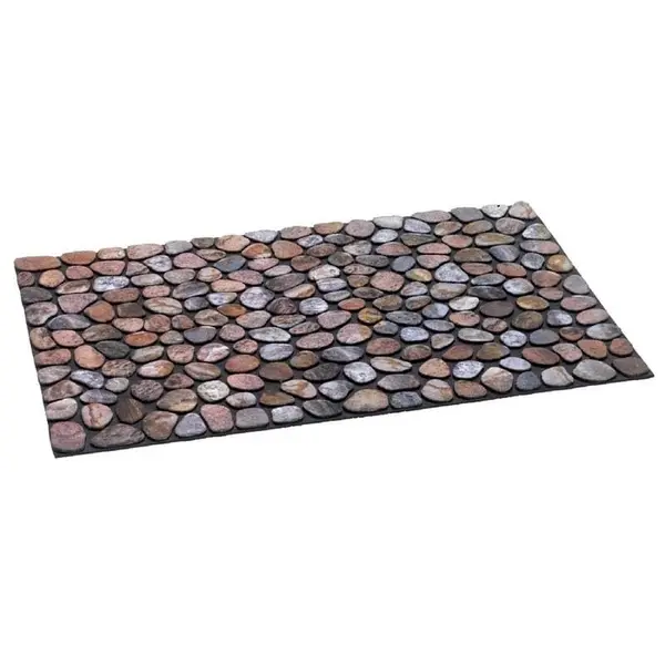 Ποδόμακτρο Ecomat 027 Pebble Beach Stones 45cm X 75cm