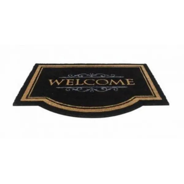 Ποδόμακτρο Ruco Classic Welcome 001 Black