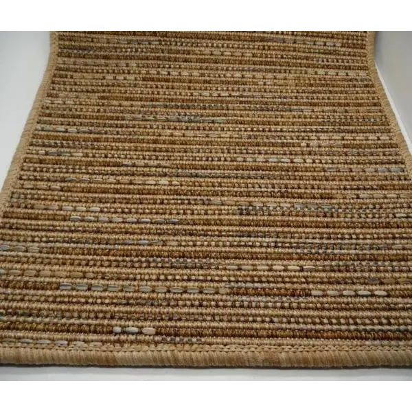 Ψάθα Sisal Nature 4001-41 Καφέ γαλάζιο