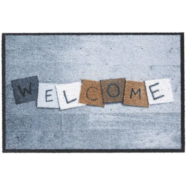 Ποδόμακτρο Optima 003 concrete Welcome 50cm x 75cm