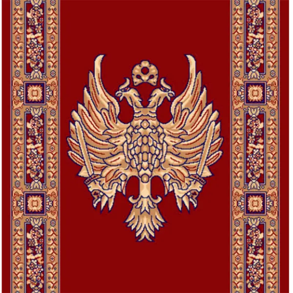 Εκκλησιαστικός Διάδρομος με Ρώσικο Αετό Κόκκινος