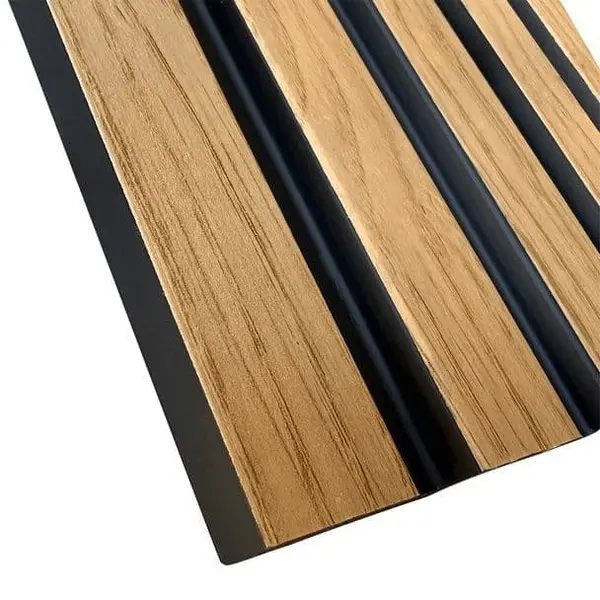 PS PANEL ΜΕ 3D ΠΗΧΑΚΙΑ F4 PIANO 12/122/2900mm NAT.OAK/BLACK