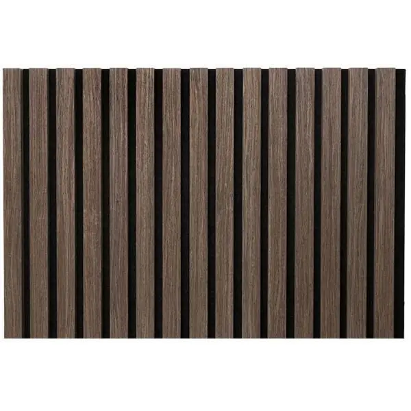 Acoustic MDF Wall Panels με 3D πηχάκια 102287 Chocolate