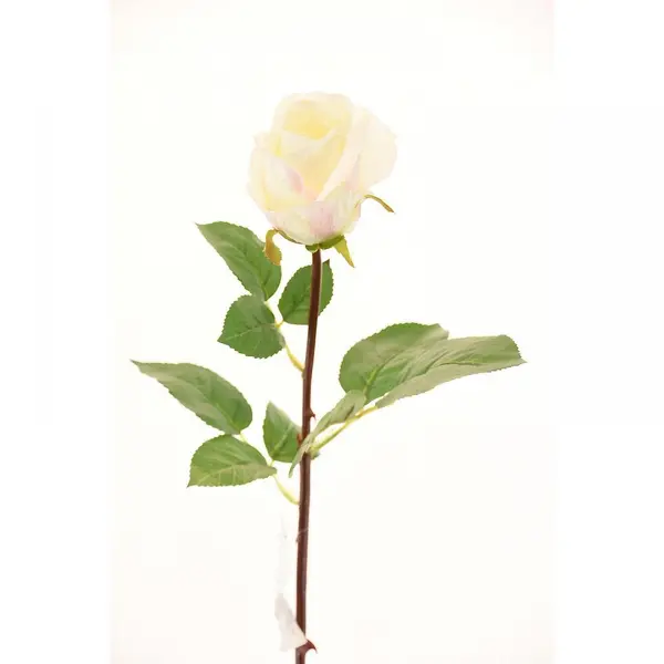 Supergreens Τεχνητό Κλωνάρι Τριαντάφυλλο Λευκό 54 εκ.