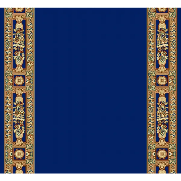 Εκκλησιαστικός διάδρομος με μπορντούρα μπλε