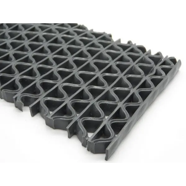 Αντιλιοσθητικό δάπεδο 8mm PVC Zig Zag Grey