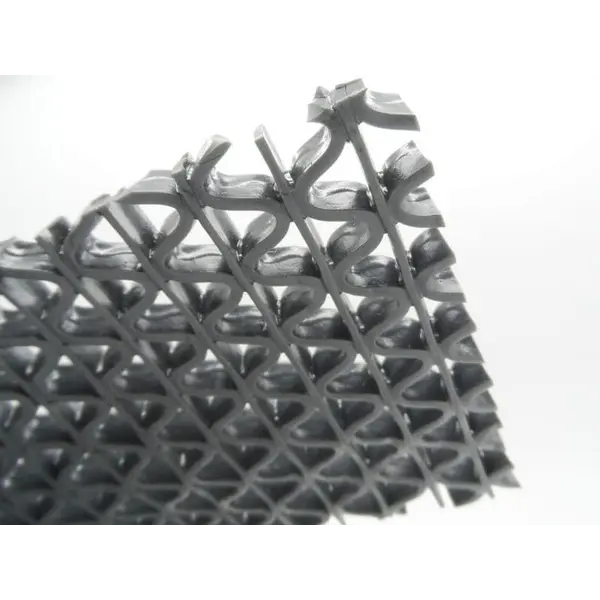 Αντιλιοσθητικό δάπεδο 8mm PVC Zig Zag Grey