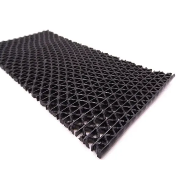 Αντιλιοσθητικό δάπεδο για πισίνα PVC Zig Zag Black Φάρδος 1,20m