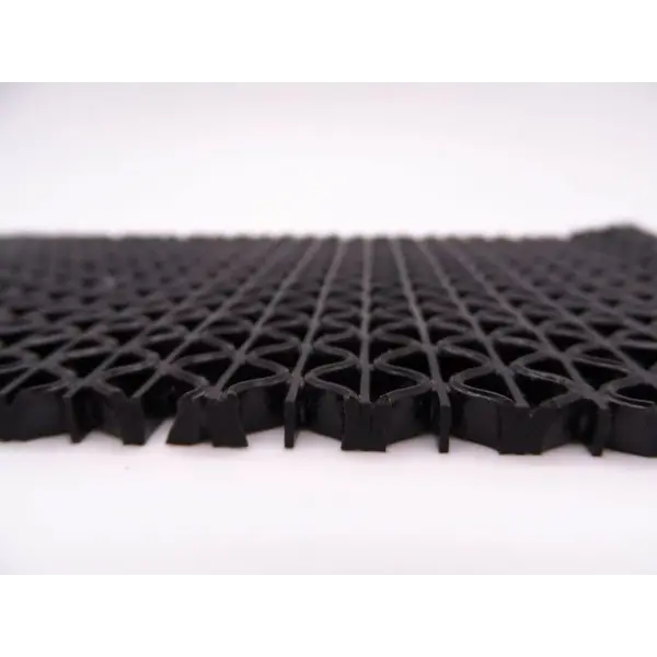 Αντιλιοσθητικό δάπεδο PVC Zig Zag Black