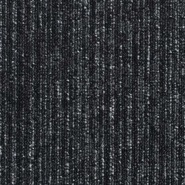 Μοκέτα Πλακάκι Solid Stripes 178 Anthracite