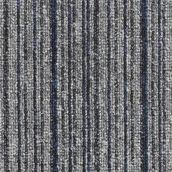 Μοκέτα Πλακάκι Solid Stripes 575 Grey Blue