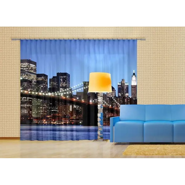 Φωτοκουρτίνα Brooklyn Bridge Color XXL 4417  2,80m x 2,45m
