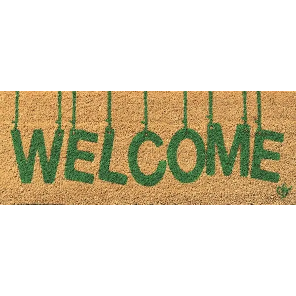 Πατάκι Entry 012 Welcome Green