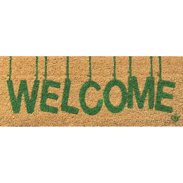 Πατάκι Entry 012 Welcome Green