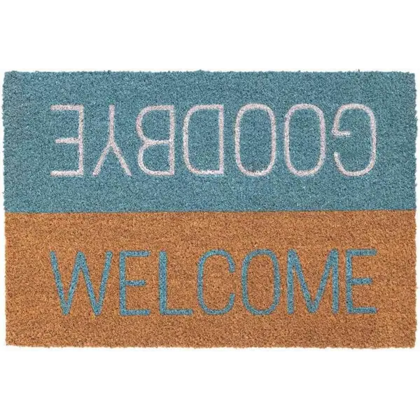 Ποδόμακτρο Ruco Print 809 Welcome Goodbye Blue 40cm x 60cm