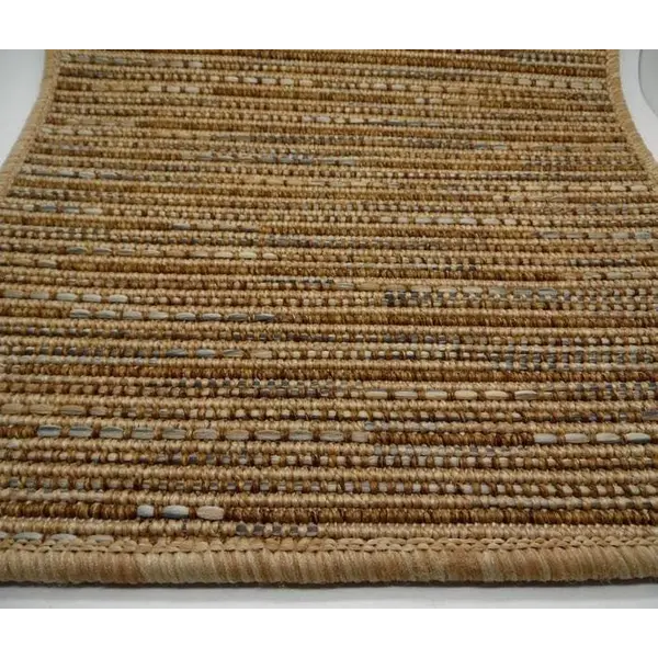 Ψάθα Sisal Nature 4001-41 Καφέ γαλάζιο