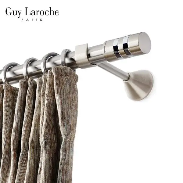 Κουρτινόξυλο inox Guy Laroche Capital Φ25