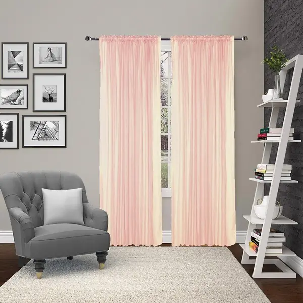 Έτοιμη Κουρτίνα Με Τρέσα 300cm x 280cm 703 Light PINK 12