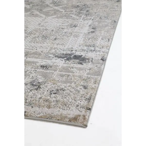 Μοντερνο Χαλι Silky 344A Grey - Royal Carpet