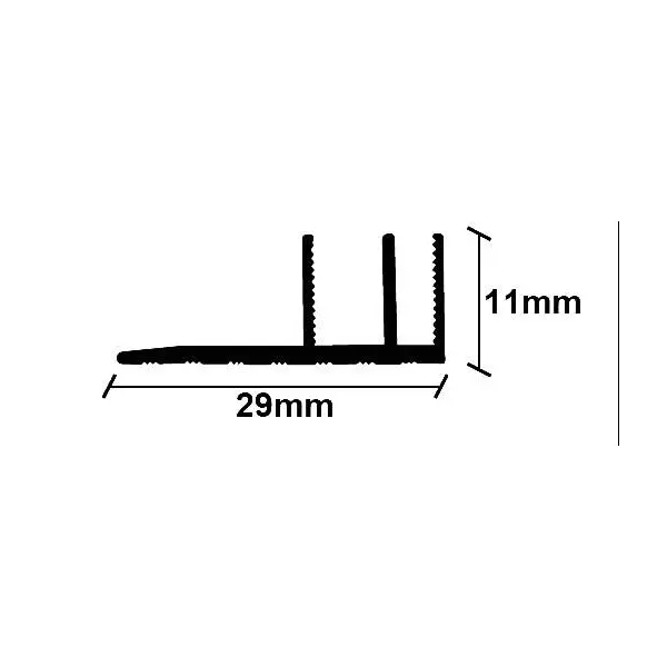 ΠΡΟΦΙΛ ΠΑΡΚΕ  ΒΑΣΗ  ΜΕΓΑΛΗ   29X11X2750mm NewPlan