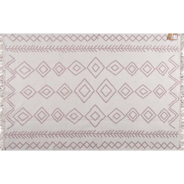 Βαμβακερό κιλίμι Aria Art-Kilim ARIA 23000 PINK