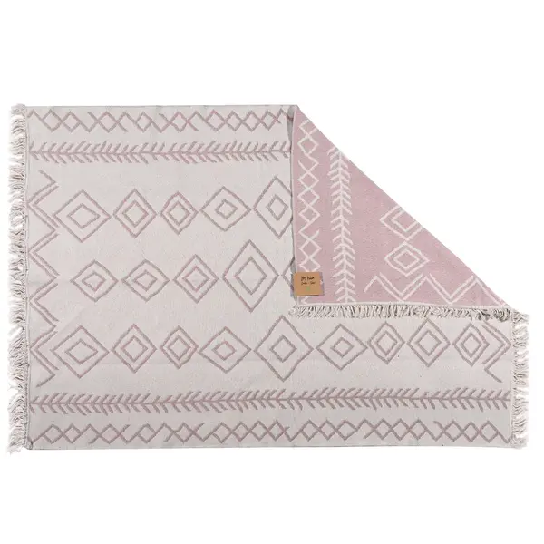 Βαμβακερό κιλίμι Aria Art-Kilim ARIA 23000 PINK