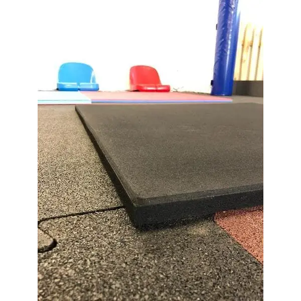 Δάπεδο καουτσούκ για Γυμναστήριο Crossfit Full powder 100 %