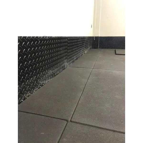 Δάπεδο καουτσούκ για Γυμναστήριο Crossfit Full powder 100 %