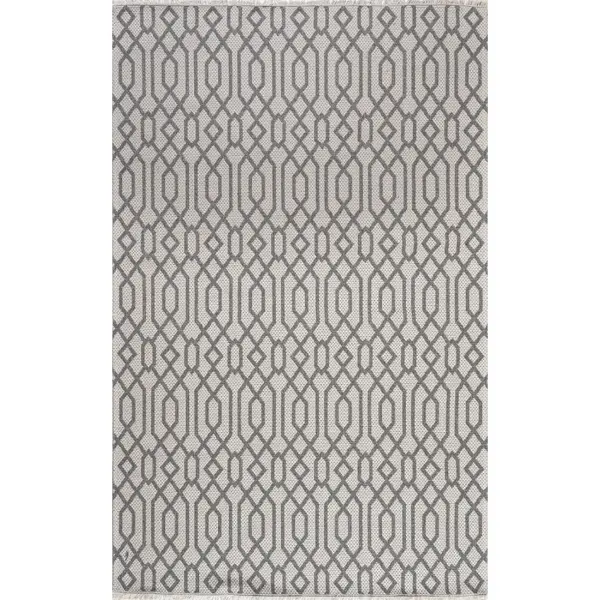 Βαμβακερό χαλί Ecokilim 21421A Grey