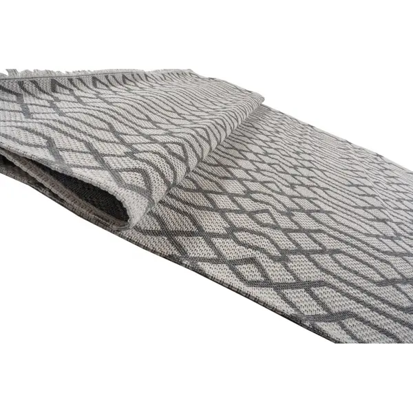 Βαμβακερό χαλί Ecokilim 21421A Grey