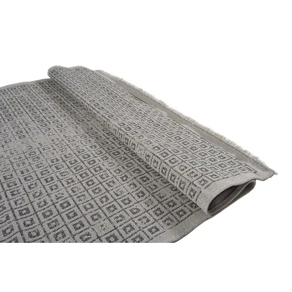 Βαμβακερό χαλί Ecokilim 22347 Grey Anthracite