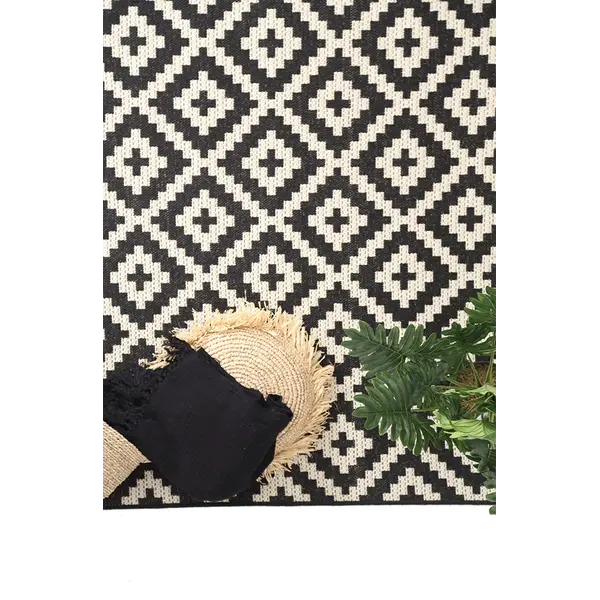 Ψαθα Flox BLACK 721K -  Royal Carpet
