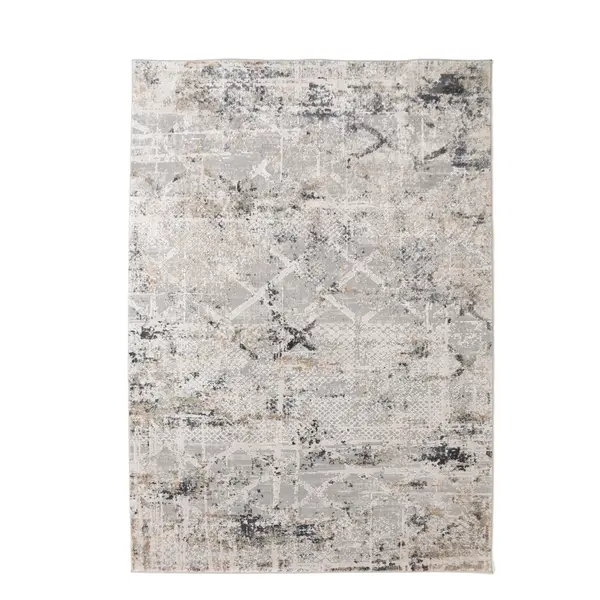 Μοντερνο Χαλι Silky 344A Grey - Royal Carpet