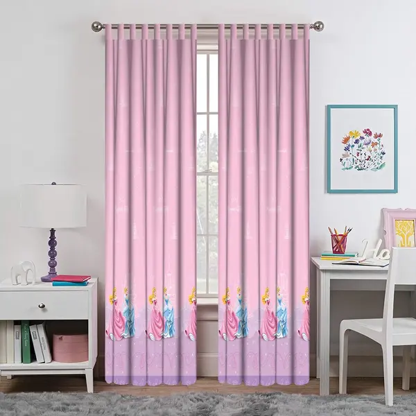 Παιδική Κουρτίνα Με Θηλιές 140cm x 290cm PR011-4 Princess