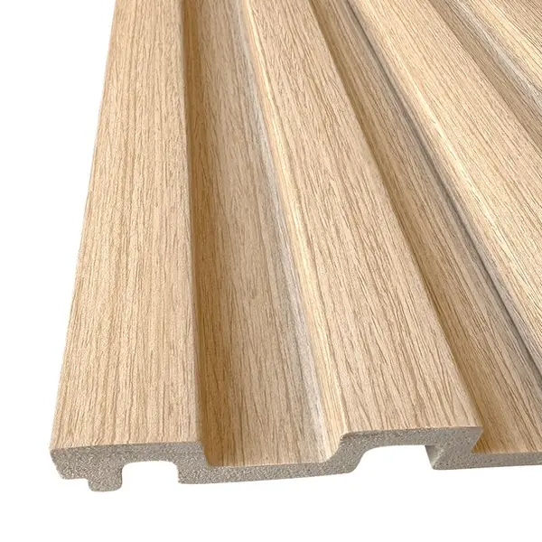 PS PANEL  ΜΕ 3D ΠΗΧΑΚΙΑ 04 RESIDENCE 21/122 mm WHITE OAK