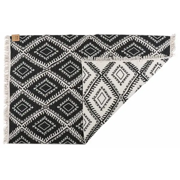 Βαμβακερό κιλίμι Aria Art-Kilim ARIA 22997 BLACK