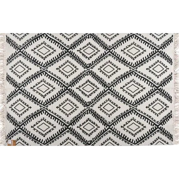 Βαμβακερό κιλίμι Aria Art-Kilim ARIA 22997 BLACK