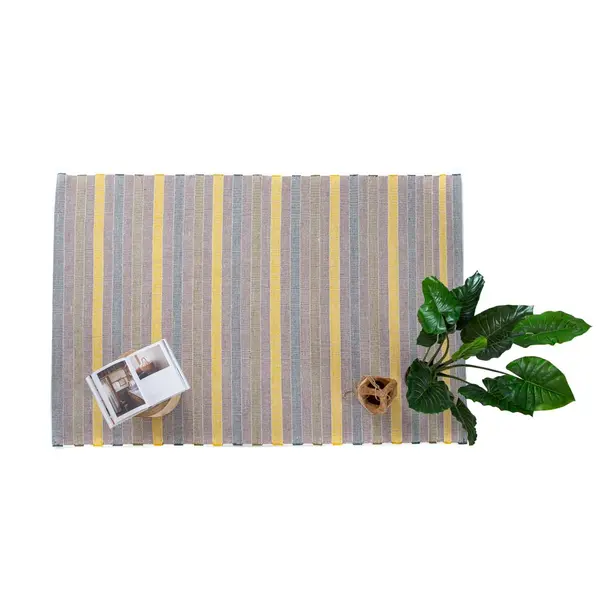 Χαλι Urban Cotton Kilim IE 2102 Yellow Royal Carpet