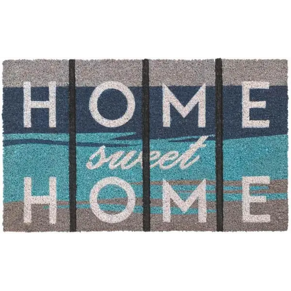 Ποδόμακτρο Ruco Style 008 Home Sweet Home Blue 45 x 75