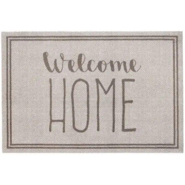 Ποδόμακτρο Mondial 062 Welcome Home Beige 50cm x 75cm