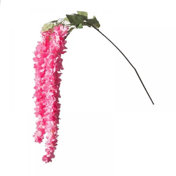 Supergreens Τεχνητή Κρεμαστή Γλυσίνια Ροζ 130 εκ.