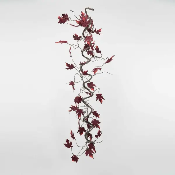 Supergreens Τεχνητή Γιρλάντα Σφένδαμος Κόκκινος 300 εκ.