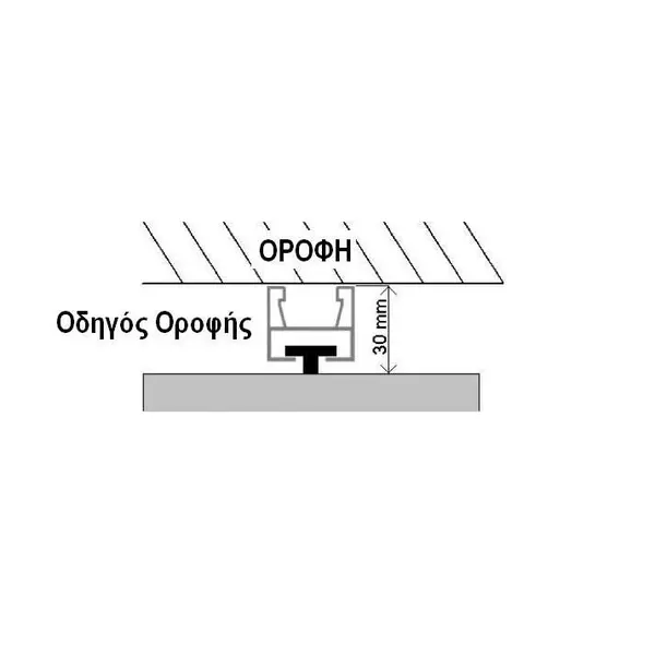 Πτυσσόμενη Πόρτες Φυσαρμόνικα σε  3D Γκρι με ύψος μέχρι 2,22m