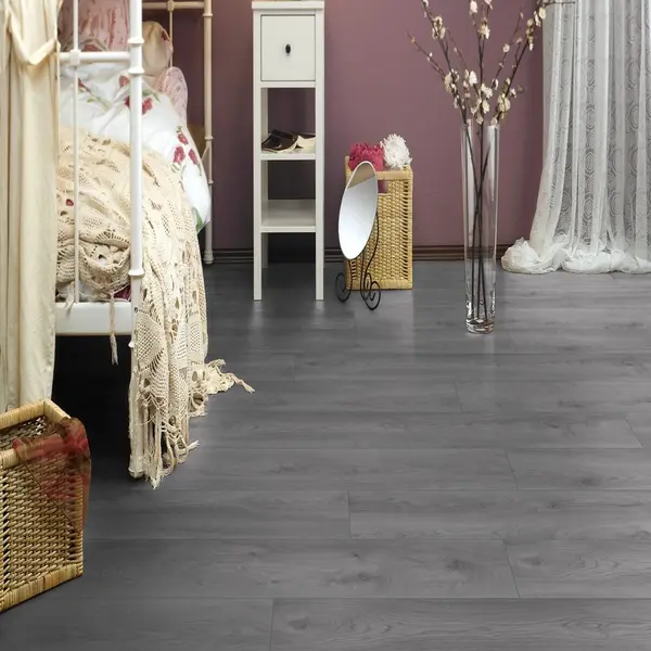 Laminate My Floor Residence Makro Oak Light Grey ML1019