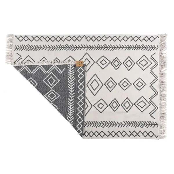 Βαμβακερό κιλίμι Aria Art-Kilim ARIA 22300 DARK GREY